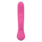 CALEXOTICS - FIRST TIME VIBRADOR COELHO RECARREGÁVEL ROSA